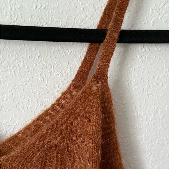 Mango Rust V-Neck Sweater/ Tank Top Set - Picture 4 of 12